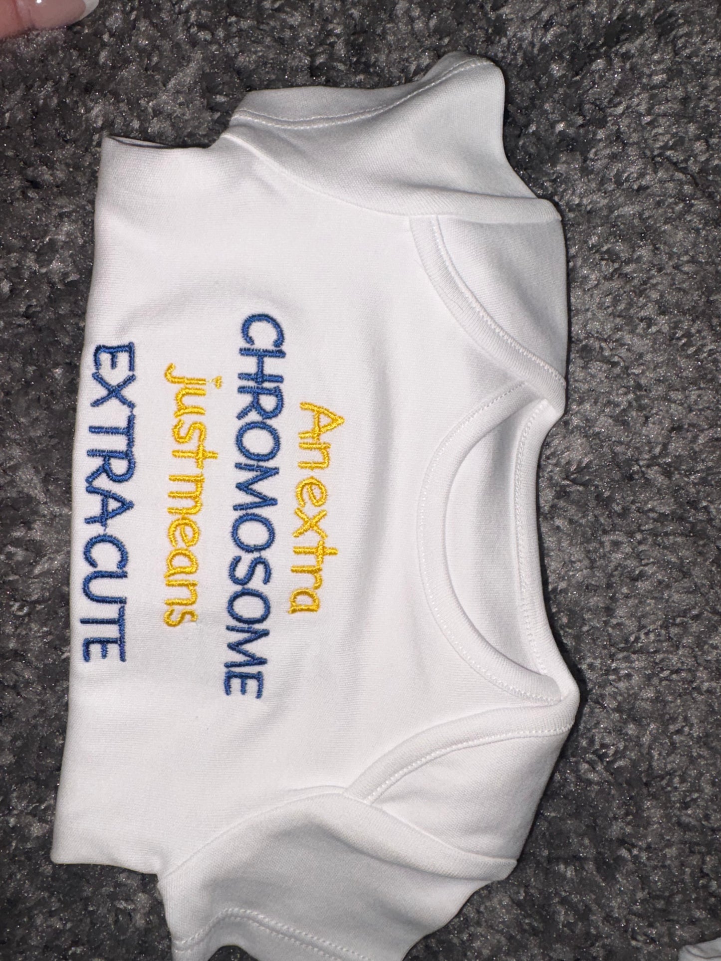 Down Syndrome Awareness Baby Vest