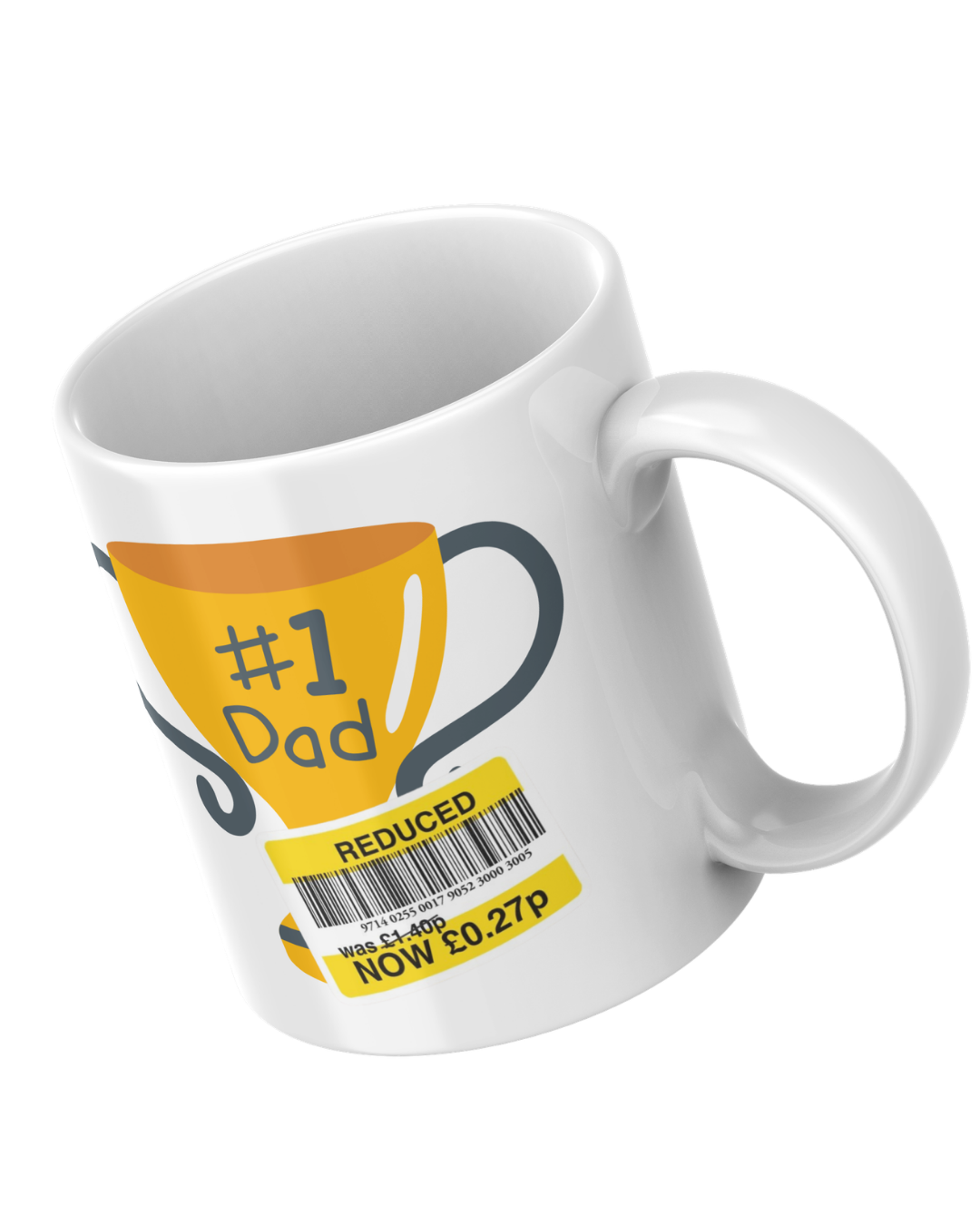 #1 Dad (Reduced to 27p) Mug