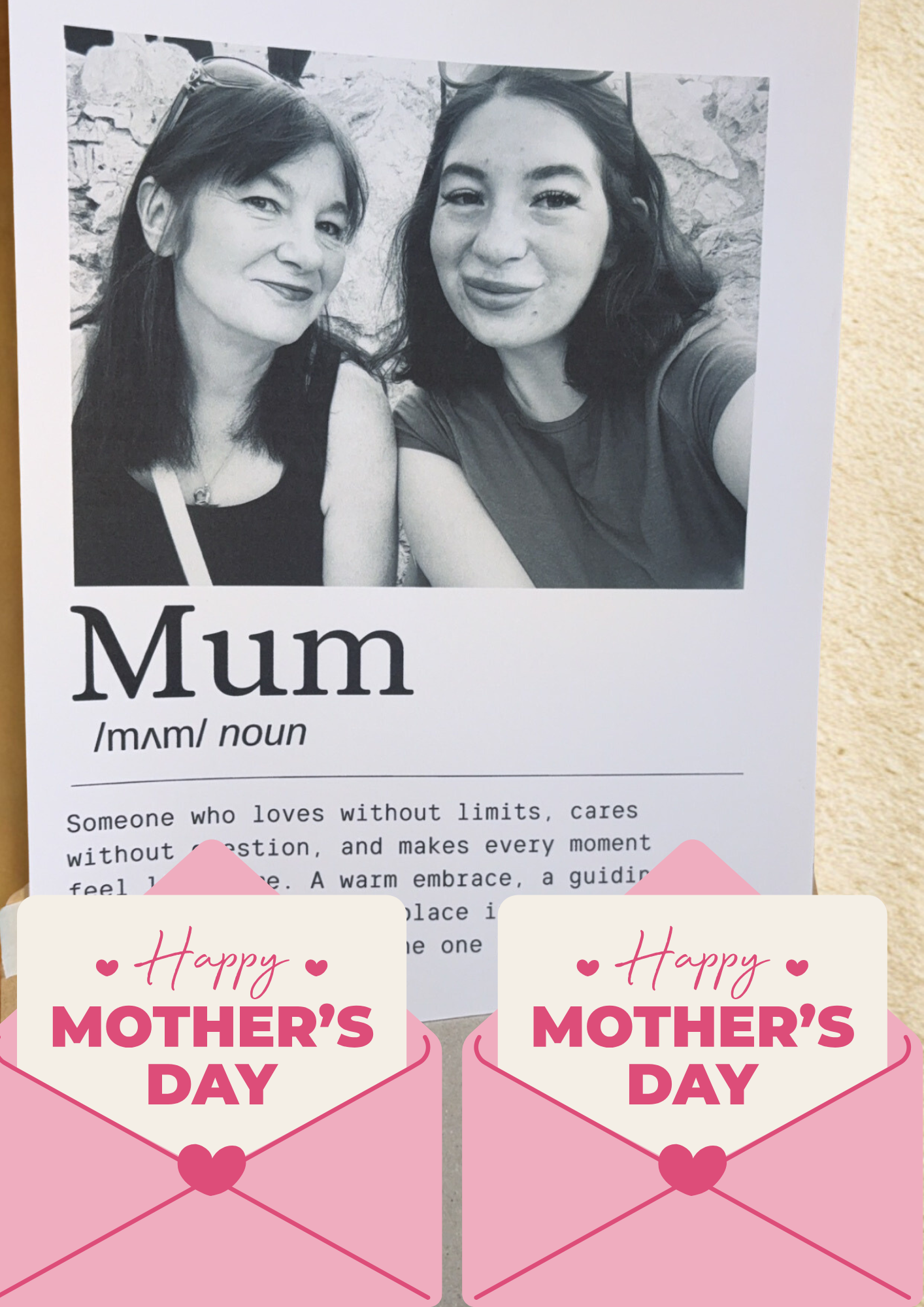 Personalised “Definition of Mum” Print – Meaningful Mother Gift