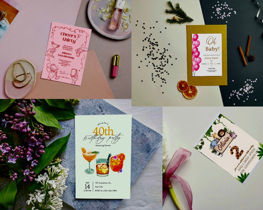 Because Every Event Deserves a Cute Invite