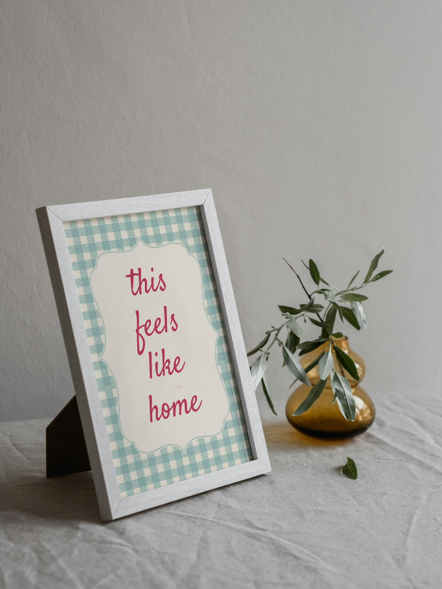 This Feels Like Home Wall Art Printable | Cute Print | Home Decor | Digital Download A4 and A5