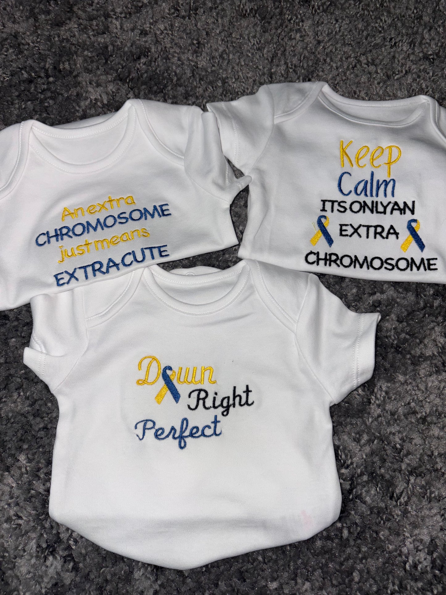 Down Syndrome Awareness Baby Vest