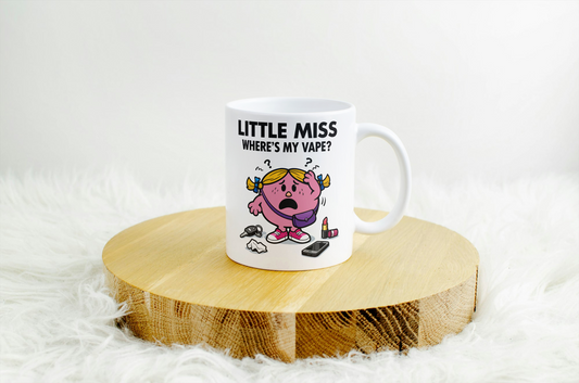 Little Miss Where’s My Vape? Mug