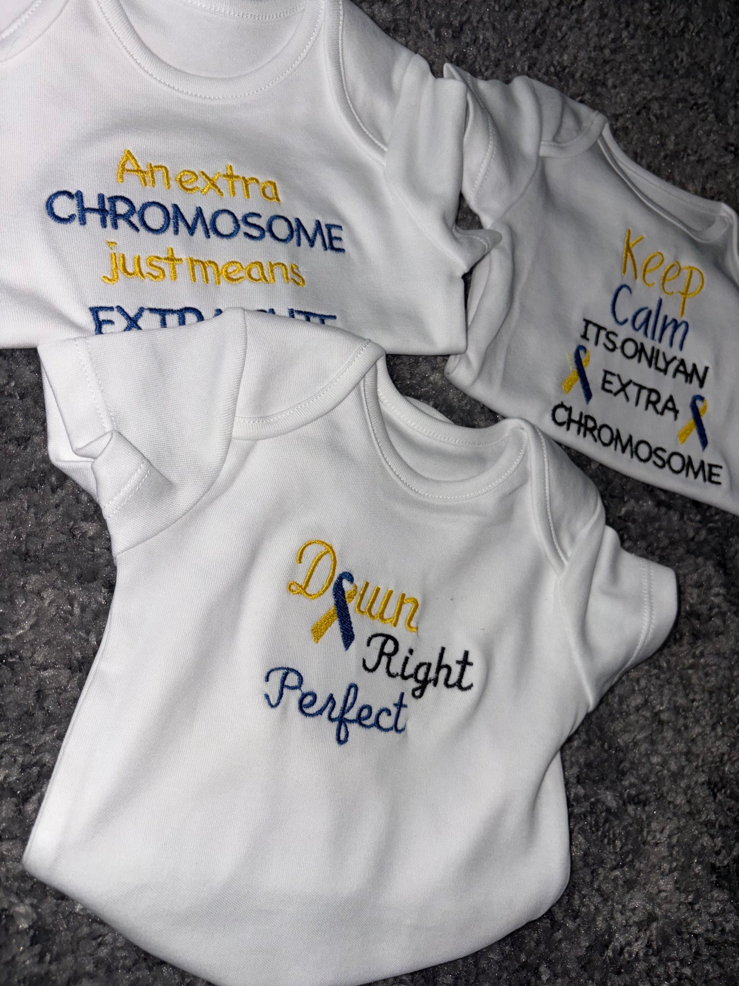 Down Syndrome Awareness Baby Vest