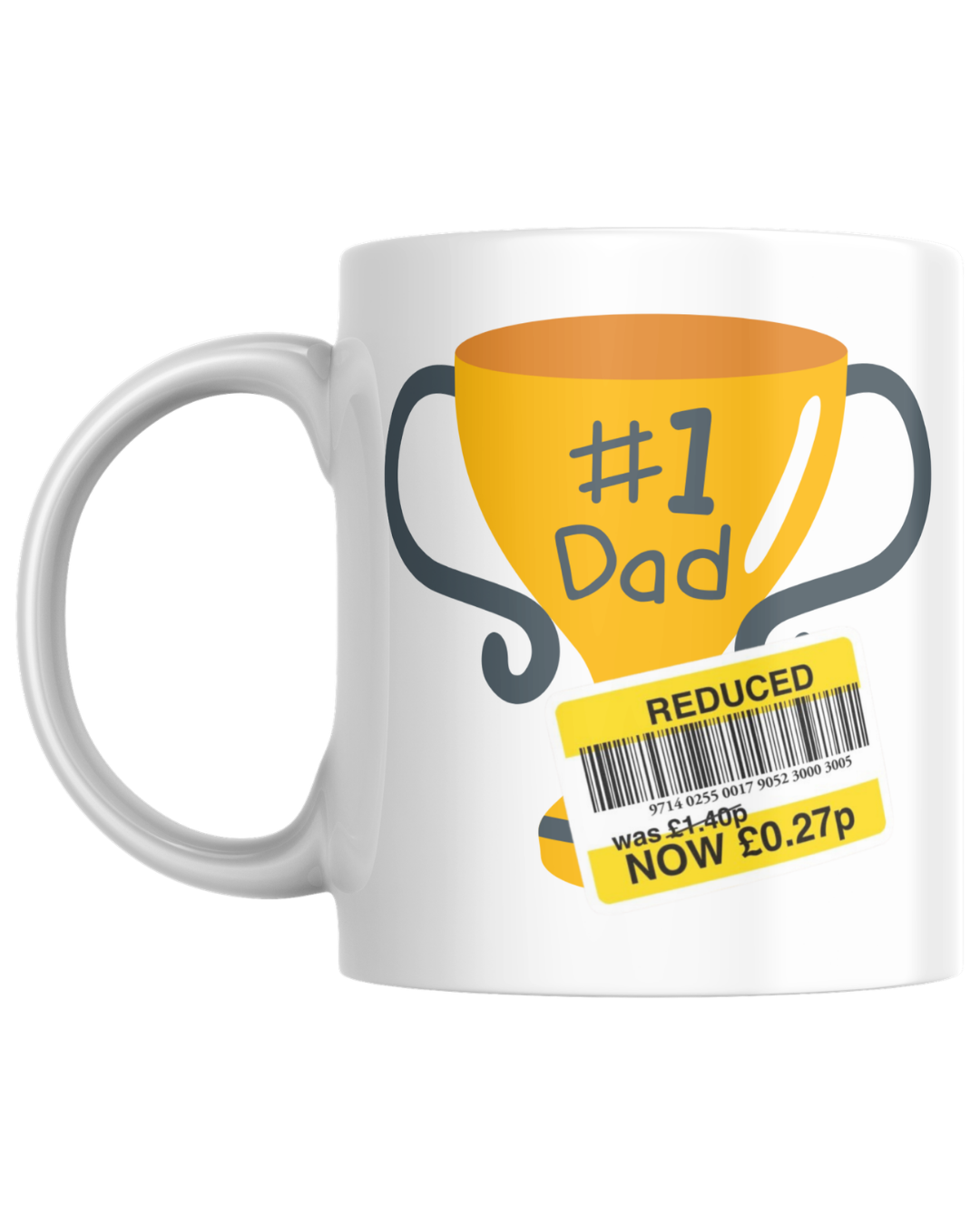 #1 Dad (Reduced to 27p) Mug