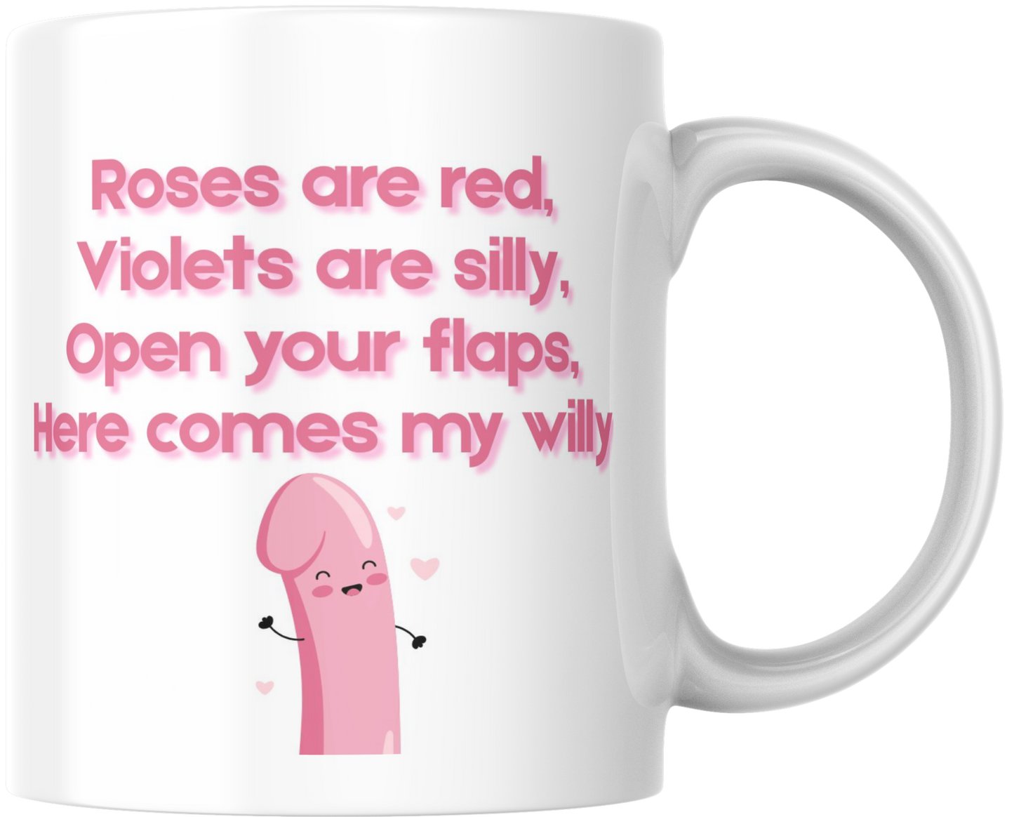 Roses Are Red, Violets Are Silly Mug