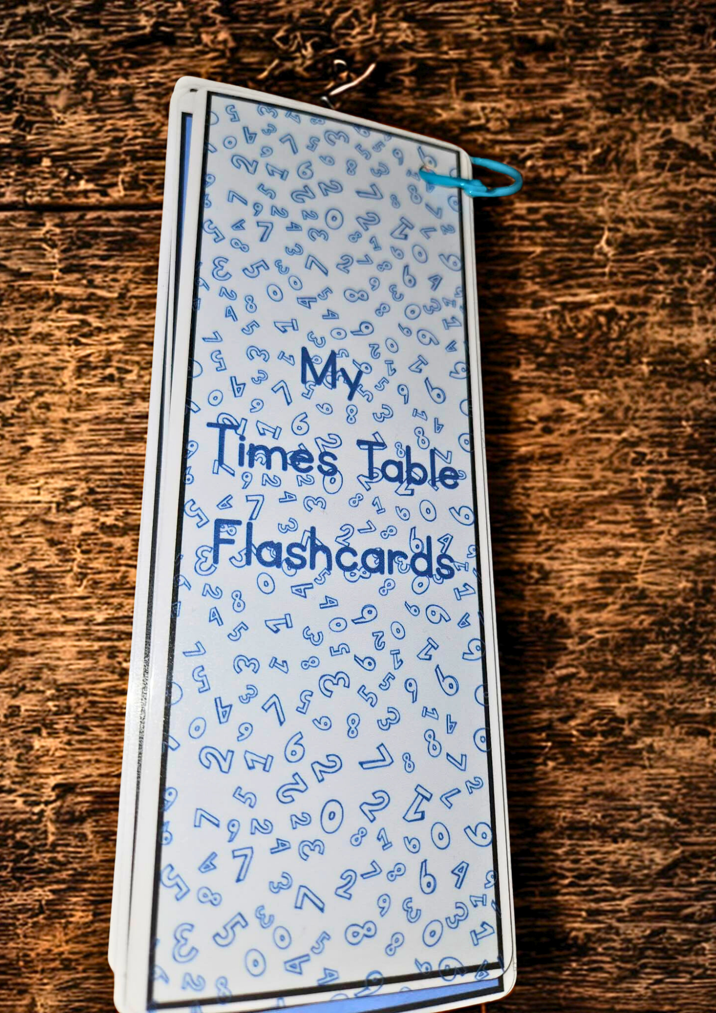 Times Tables Bookmark Flashcards | Unicorn or Dinosaur Multiplication Cards for Kids | Clip-Bound Maths Revision Aid | Primary School Learn