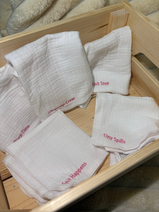 Customised Embroidered Muslin