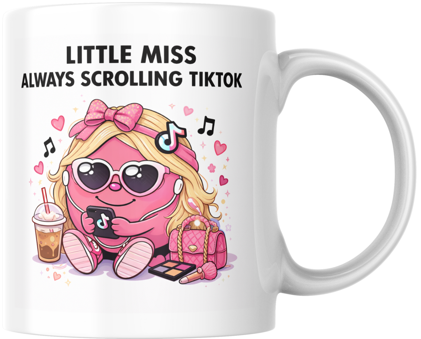 Little Miss Always Scrolling TikTok Mug