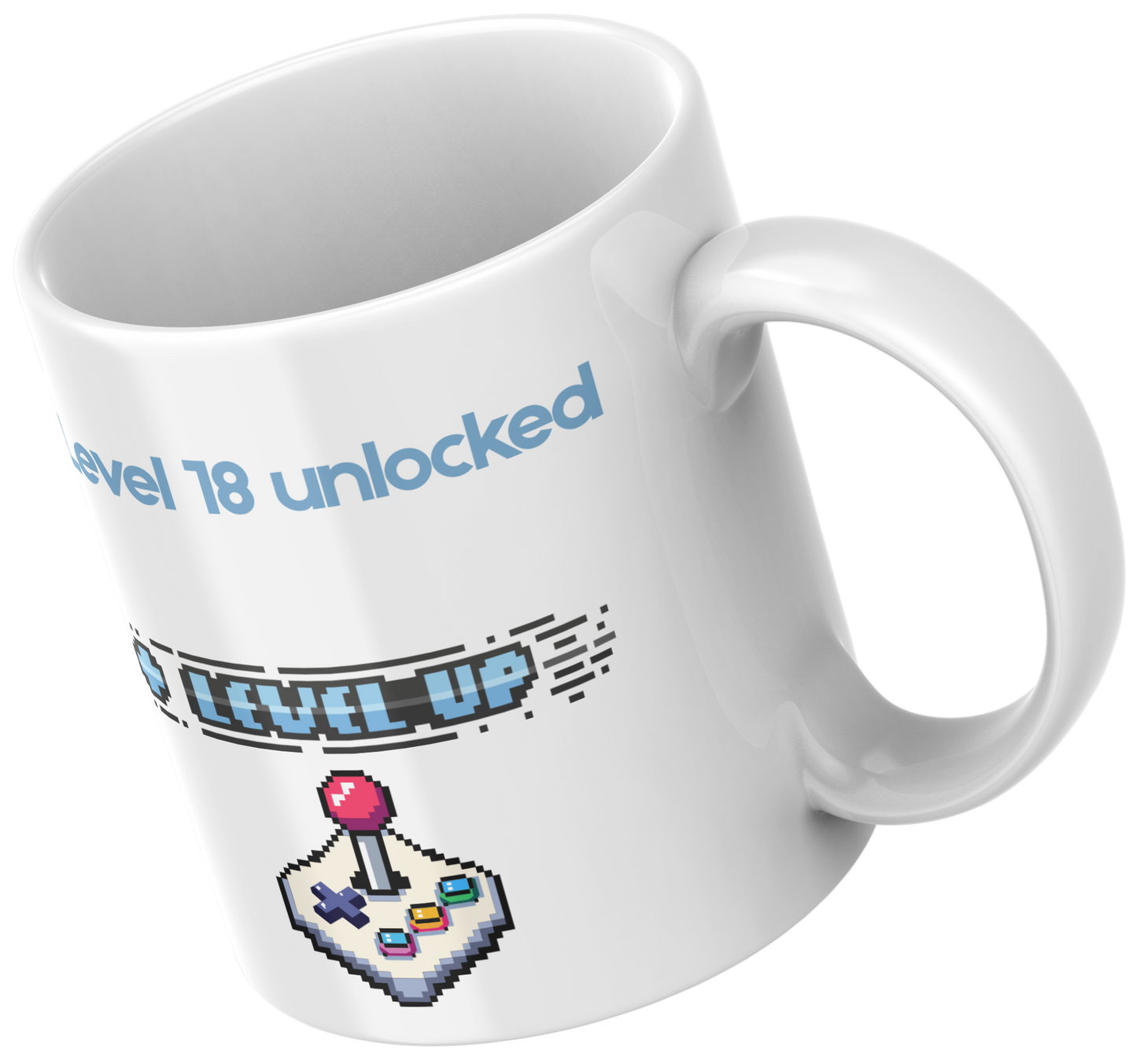Level 18 Unlocked Mug - 18th Birthday Gift