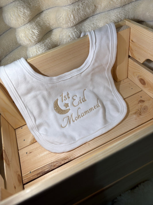 Personalised 1st Eid Baby Bib