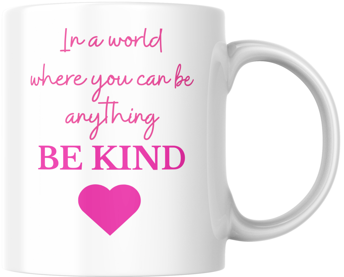 In a World Where You Can Be Anything, Be Kind Mug