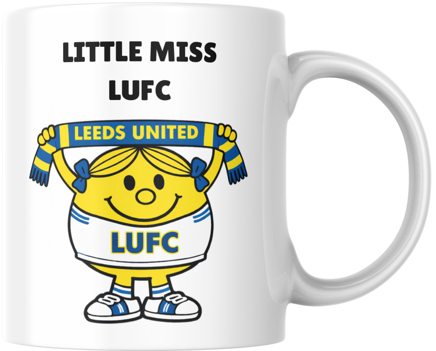 Little Miss Little Mr LUFC Mug