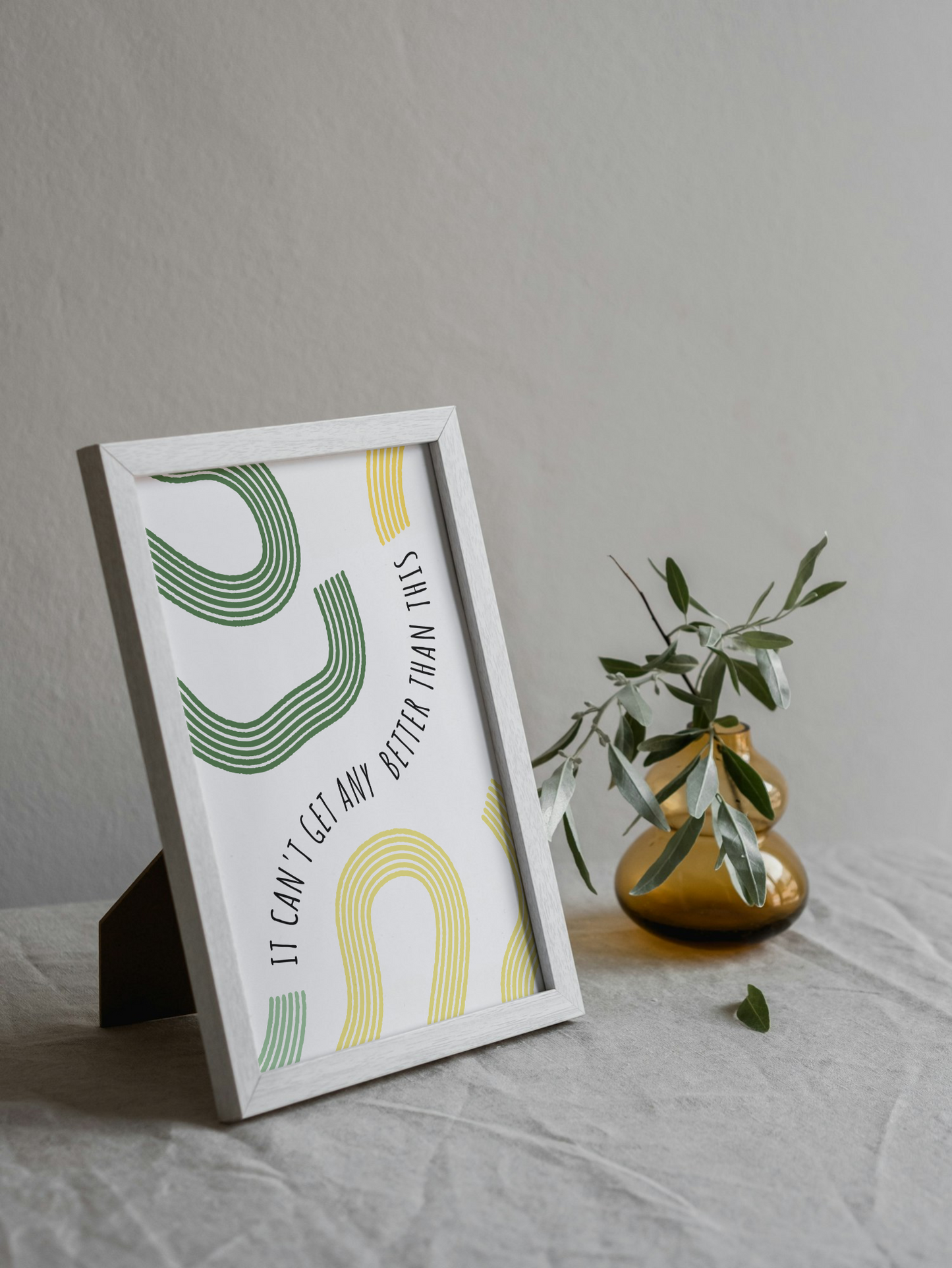 It Can’t Get Any Better Than This Wall Art Printable | Cute Print | Home Decor | Digital Download A4 and A5