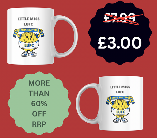 Little Miss LUFC |  Oopsie - Final Sale