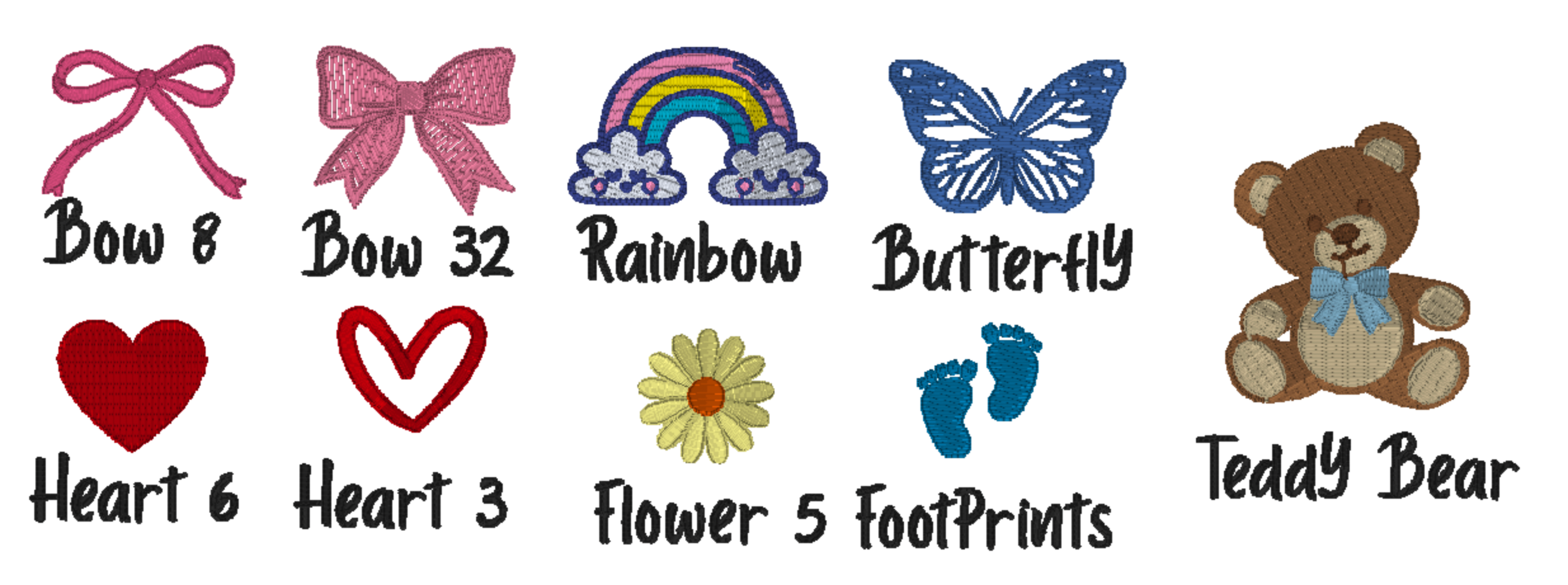 Personalised Baby Vest with Embroidered Name and design