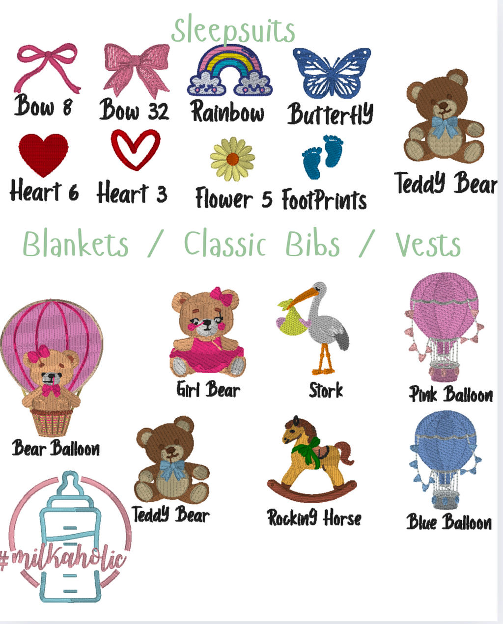 Classic bib - personalized with name and design