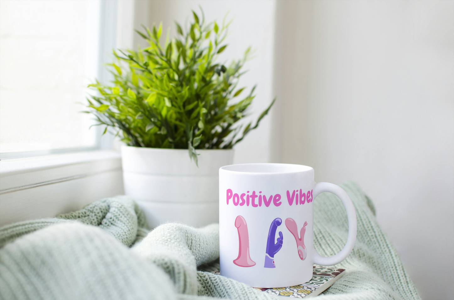 Positive Vibes Mug: Fun & Fierce