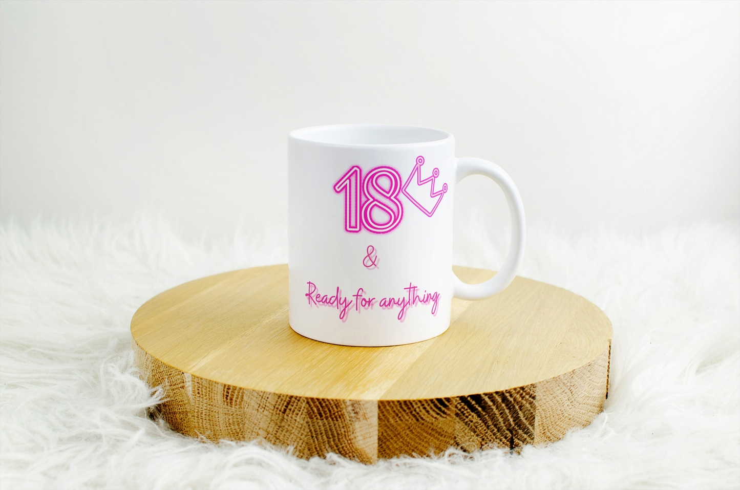 18 and Ready for Anything Mug – 18th Birthday Gift