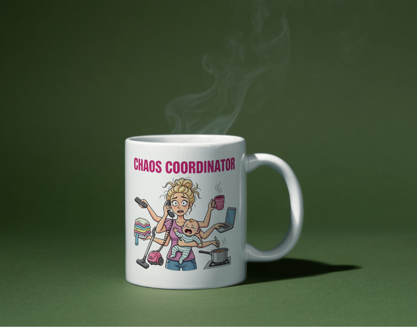 Chaos Coordinator Mug | Busy Mom Gift | Funny Multitasking Mug