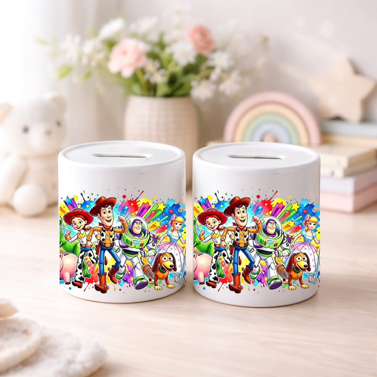 Money Box Ceramic Piggy Bank Toy Story