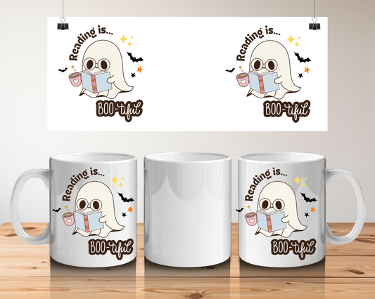 Reading is Boo-tiful Mug Halloween